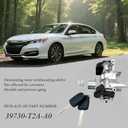 39730-T2A-A0 Ignition Lock Cylinder Switch with 2 Remote Key (Without chip) Compatible with Honda Accord 2013 2014 2015 2016 2017 2.0L 2.4L 3.5L,Replace 39730T2AA0