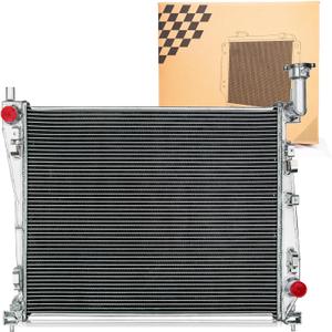 3Row Aluminum Radiator for 2011-2021 Jeep Grand Cherokee Limited 3.6L 5.7L | Laredo Trailhawk SRT Summit,for Dodge Durango 3.6L V6 5.7L 6.4L V8 2012 2013 2014 2015 2016 2017 2018 2019 2020