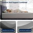 Avenco Twin Mattress 10 Inch, Twin Size Mattresses Medium Firm for Back Pressure Relief, Mattress in a Box CertiPUR-US Certified Foam Colchones