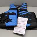 Airhead Trend Life Jacket, Coast Guard Approved, Men's, Women's and Youth Sizes (Blue)
