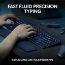 Logitech MX Keys S Combo - Performance Wireless Keyboard and Mouse with Palm Rest, Customizable Illumination, Fast Scrolling, Bluetooth, USB C, for Windows, Linux, Chrome, Mac,Color Graphite.
