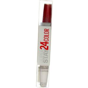 Maybelline New York Super Stay 24 2-Step Lipcolor, All Day Cherry [015] 1 ea ( Pack of 2)