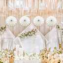 VIVI SKY Pagoda Peak Old-fashionable Ingenuity Umbrella Parasol (Ivory)