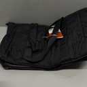 LOVEVOOK Puffer Tote Bag for Women with Cup Holder,Work Tote Bag with Zip, Quilted Nurse Teacher Shoulder,Gifts for Her (15.6In)