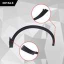 New Front Right Side Wheel Fender Molding Trim Fender Flare Trim Compatible with Honda CR-V 2017 2018 2019 2020 2021 2022# 74115-TLA-A02 74115TLAA02 HO1291108