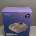 RENPHO Foot Massager Machine with Heat [2026 Upgraded], Shiatsu Foot Massager for Plantar Fasciitis, Birthday Gifts for Women Men, Cordless Control, Exclusive Voice Control, Beige