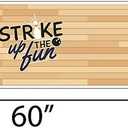 Big Dot of Happiness Strike Up the Fun - Bowling - Petite Birthday Party or Baby Shower Paper Table Runner - 12 x 60 inches