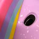 Barbie Rainbow Mohawk Kids Bike Helmet, 3D Helmet for Kids Ages 5+ (20.4-21.6 inch)