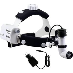 10 Watt ENT Surgical LED Headlight for Doctors Hospital and Multi Purpose (Non-Adjustable Focus of Light)