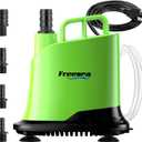 FREESEA Submersible Water Pump For Fountain: 700 GPH 40W Adjustable Small Sump Pump For Aquarium Pond Hydroponic