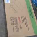 VECELO 3-Piece 63" Extendable Kitchen Table with Benches/Chairs, Modern Breakfast Dinette/Dining Room Set for 4/6/2, Small Space Saving Design, Easy Assembly (White)