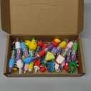 CZWZ 20Pcs Mini Multicolor Pens in One 4-in-1 Cute Pens Bulk for Kids, Fun Kawaii Ballpoint Pens for Birthdays and Children's Party Favors Gifts Teacher School Supplies