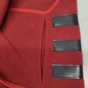 Queenmore Large Dog Sweater, Soft Fleece Vest Pullover Dog Jacket with Leash Hole, Warm Winter Dogs Clothes Cold Weather Doggy Dachshund Sweaters for Large Dogs Cats Boy or Girl (Burgundy, L)