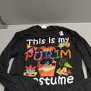 This is my Purim Costume funny Jewish Long Sleeve T-Shirt, Size: S-M
