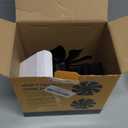 VODA Wood Stove Fan Heat Powered Fireplace Fans Non Electric, Heat Activated Thermal Fan for Wood Burning Stove/Log Burner, Stove Accessories Thermometer