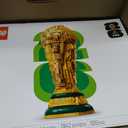 LEGO Editions FIFA World Cup Official Trophy Building Set - Kit for Display in Bedroom, Home Office, Book Shelf - Soccer Fans Collectible - with World Cup 2026 Minifigure - Gift for Fans - 43020