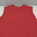 Amazon Essentials Men's Seamless Run Tank Top, Size L Red