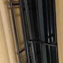 Amazon Basics Durable,Foldable Metal Wire Dog Crate with Tray, Double Door, 30 x 19 x 21 in, Black