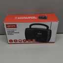 GPX R633B Portable Shortwave AM/FM Clock Radio (Black)