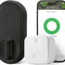 Yale Approach Smart Wi-Fi Deadbolt Retrofit Smart Lock, Unlimited Virtual Keys, App Remote Control, Keyless Entry - Black ((Pack of 1))