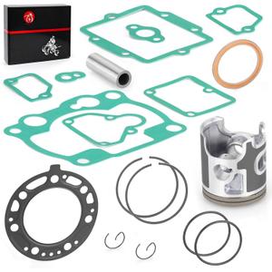 Top End Rebuild Kit STD 66.4mm Piston Ring Gasket For Kawasaki KX250 1993-2003