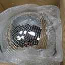 16-Inch Large Disco Ball Big Hanging Mirror Ball Disco Ball Decor for Disco Party Decorations, Weddings, Events, Disco Christmas Decor, and Home Celebration