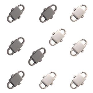 5 x Monattrod Zipper Clips Anti Theft - 10 Pcs Double Opening Small Carabiner - Holding Zipper Closed - Zipper Pull Replacement - Theft Clasp for Backpack Purse Luggage Suitcase