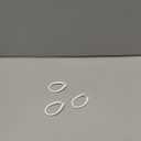 2 Pairs AirPods Ear Hooks for AirPods Pro 2, Pro, 4, 3, 2 & 1 - Upgraded Anti Slip Sports Clip Hooks - White