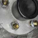 Pre-Greased 5 on 4.5'' Hub & #84 Spindle Kits for 3500lbs Trailer