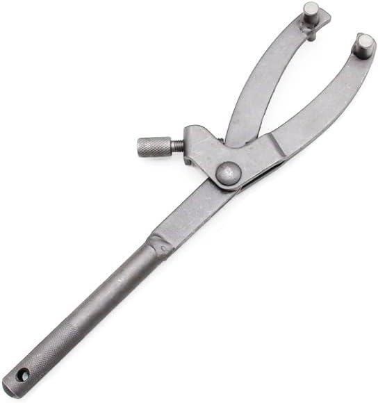 QISF Adjustable Spanner Wrench Magneto Fly Wheel Clutch Hub Tool, Fan Clutch Removal Tool for Scooter Motorcycle Accessories