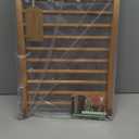 Sauna Backrest - Handmade from Canadian Red Cedar Wood - Ergonomic S-Shape Back Support & Non-Slip Pads, Cedar Wood - 1 Pack