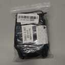 2 Pack Military Nylon Belt, 1.25" Wide No Metal Webbing Tactical Web Belt (Black+ Coffee)