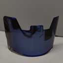 Football Helmet Visor for Helmets, Impact-Resistant Eye Protection for Youth & Adult Football Players (Blue)