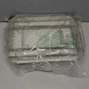 Vapaa taide Cup Drying Rack Stand 2 Tier Organizer Countertop Station Shelf Strong Carbon Steel MultiFunctional Storage Organizer for Home Office Kitchen Coffee Cups, Mugs, Glass cups Etc White