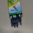 PilotBottle to Pen B2P Retractable Gel Pens, Fine Point, 0.7 mm, 89% Recycled, Translucent Barrel, Black Ink, Pack Of 12