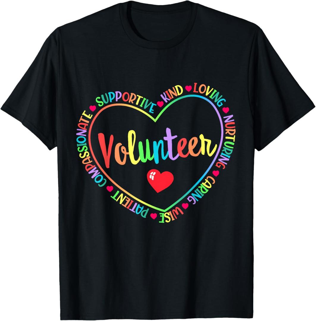 Cute Volunteer Volunteering Staff Uniform Event Church Group T-Shirt S