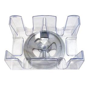 FONBEAR 6-Deck Rotating Card Tray - Smooth 360 Degree Swivel - Convenient Playing Card Holder Great for Canasta, Hand and Foot, Dealing and Discard Accessories (6-Deck Tray)
