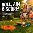 Flying Toss Ball Beach Game Multi-Mode Outdoor Game for Family & Friends, Kids & Adults Backyard, Beach, Lawn & Camping Party Fun