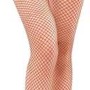 Fishnet Stockings Thigh High Wide Fishnet Tights For Women