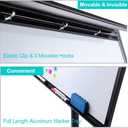 40 X 28 Inch Mobile Magnetic Whiteboard on Wheels, Rolling Dry Erase Board Easel on Height Adjustable Stand with Flipchart Paper Pad (25 Sheets) for Class Teaching, Office Meeting & Workshops