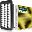 Engine & Cabin Air Filter Set for Honda CR-V 1.5L 4Cyl L Gas (2017-2022); Civic 1.5L 4Cyl L Gas (2016-2021); Replace 17220-5AA-A00, 80292-TF0-G01