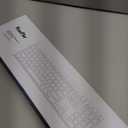 Wireless Keyboard and Mouse, Vssoplor 2.4GHz Rechargeable Compact Quiet Full-Size Keyboard and Mouse Combo with Nano USB Receiver for Windows, Laptop, PC, Notebook-Lavender Purple