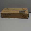 QEEIG Bathroom Floating Shelves for Wall - 15.7" Wall Mounted Shelf Over Toilet Farmhouse Home Decor Display Bookshelf Small 15.7 x 6.7 inch Set of 2, Rustic Brown (008-40BN)