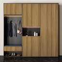 Decoroom Wood Grain Contact Paper 35.4" x 196.8" Peel and Stick Wallpaper Brown Faux Wooden Look Vinyl Wrap Self Adhesive Removable Wall Cover for Countertops Cabinets Drawers Shelf Furniture Decor