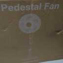 NEWBULIG 17" Pedestal Fans with Remote, Oscillating Standing Fan with 3 Speed & 3 Model, Quiet Timer Stand Up Fan for Indoor, Bedroom, Living Room, Adjustable Height & Tilt Head, Easy Assembly