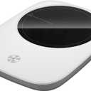 Misby Coffee Mug Warmer, Mug Warmer for Desk Use with Auto Shut Off, Gravity-Induction Coffee Warmer for Coffee Lovers Christmas/Birthday Gift Keep Beverages Coffee Cup Warmer (White)