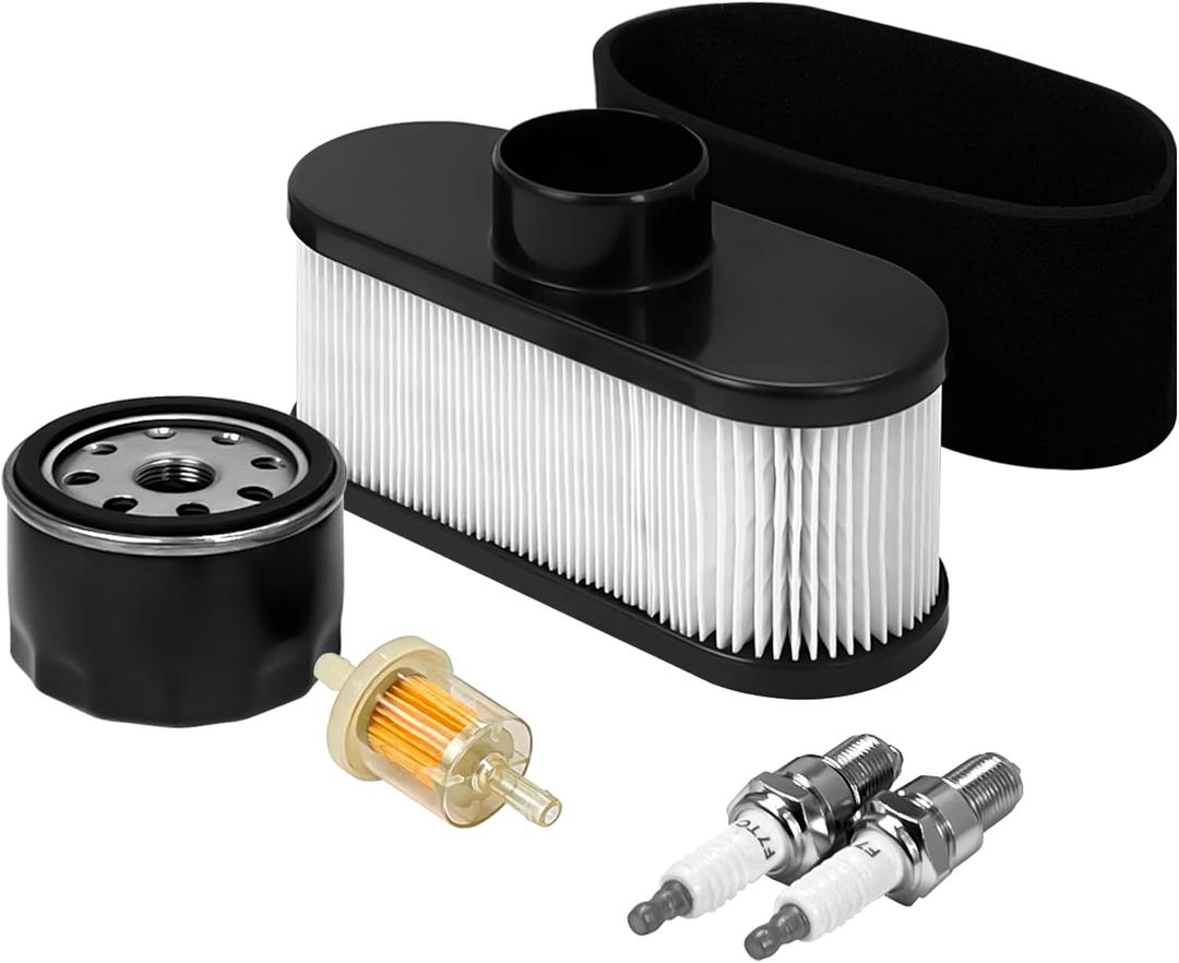 FR691V Tune Up Kit for 4-Stroke Engines Lawn Mower FR651V FR730V FS481V FS541V FS600V FS651V FS691V, Replace 11013-0752 11013-7047 Air Filter & 49065-7007 Oil Filter