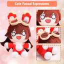 UTIEHD Anime Plush Bunny 16IN, Plushie Stuffed Toy Doll, Cosplay Costume Plushy Props for Fans (Red)