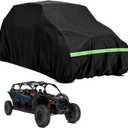 X3 MAX Cover UTV Cover 4 Seater, Waterproof 600D All-Weather Protection Side by Side Cover, Compatible with 2017-2025 Can-Am Maverick X3 MAX 177"73"63"