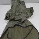 Warm Dog Coat with Double Zipper, Winter Dog Clothes for Small Medium Large Dogs, Turtleneck Dog Puffer Jacket, Two Legs Dog Cold Weather Coats, Wind & Waterproof Dog Winter Jacket (L, Green)